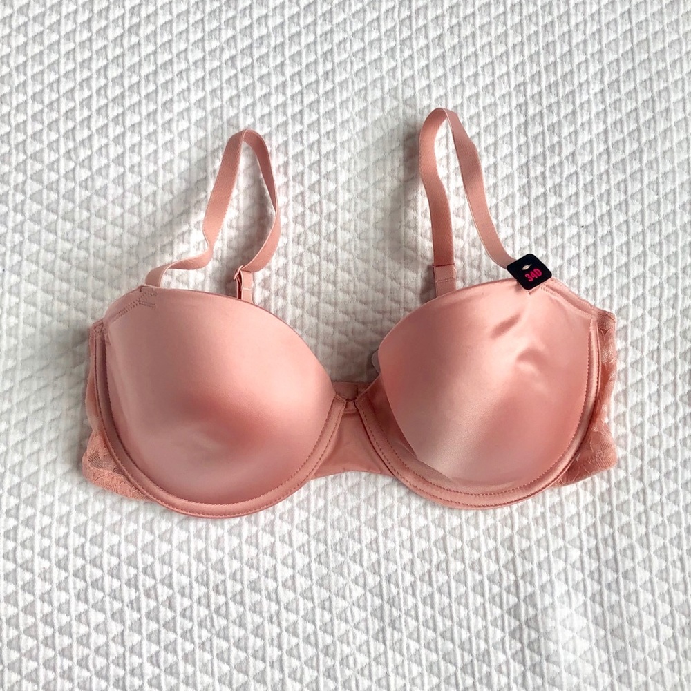 Pink bra